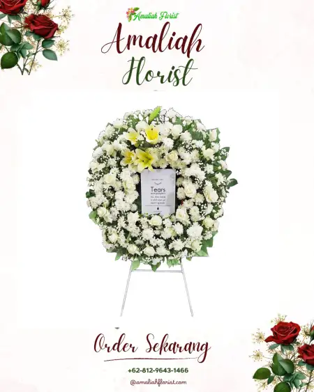 Krans Bunga Duka Pulung Merdiko